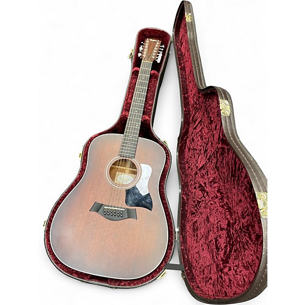Used Taylor 360 E Mahogany 12 String Acoustic Electric Guitar