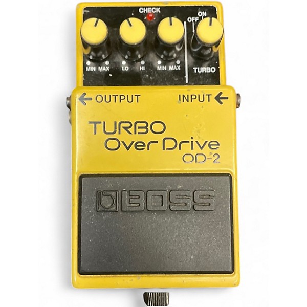 Used BOSS OD2 Turbo Overdrive Effect Pedal