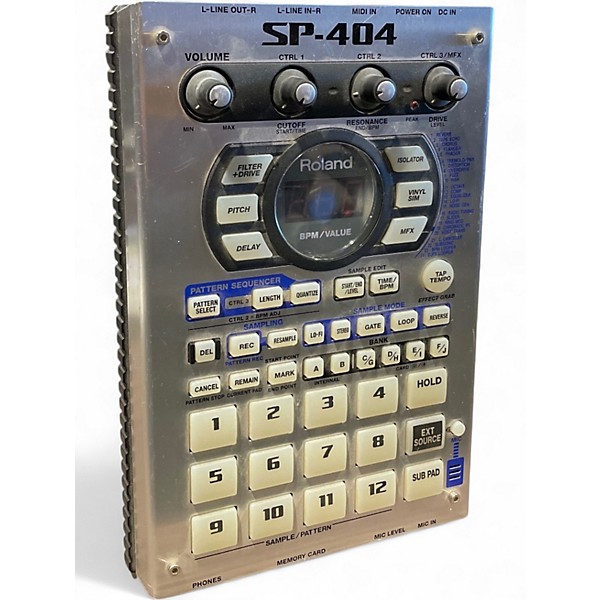 Used Roland SP-404 MIDI Controller