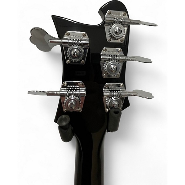 Used Richenbacker 4003 5 STRING Black Electric Bass Guitar