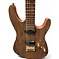 Used Harley Benton GUITAR MAX FUSION NATURAL WALNUT Solid Body Electric Guitar