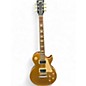 Used Gibson 1960 Reissue Les Paul Gold Top Solid Body Electric Guitar thumbnail
