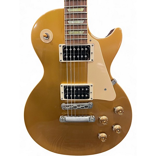 Used Gibson 1960 Reissue Les Paul Gold Top Solid Body Electric Guitar