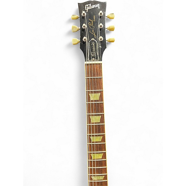 Used Gibson 1960 Reissue Les Paul Gold Top Solid Body Electric Guitar