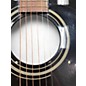 Used Washburn D-10B Black Acoustic Guitar