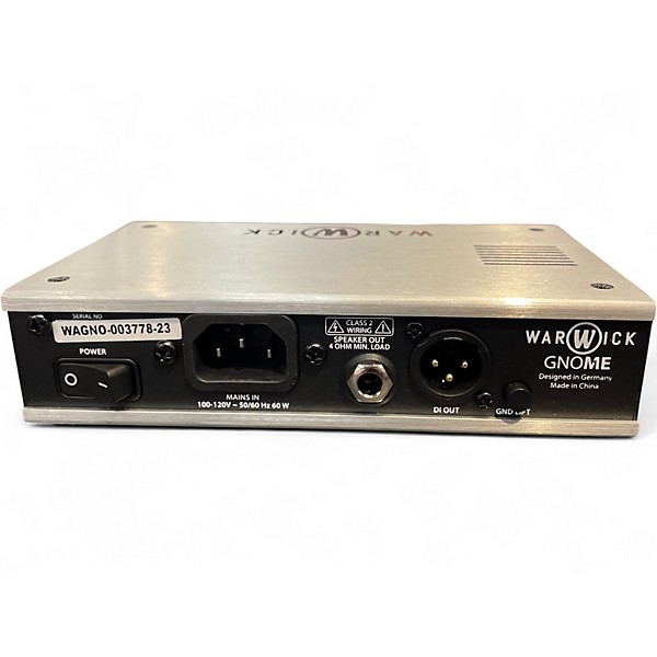 Used Warwick Gnome Bass Amp Head