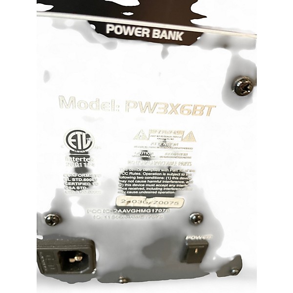 Used Powerwerks PW3X6BT Powered Speaker