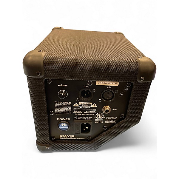 Used Powerwerks PW4P Powered Speaker