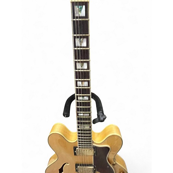 Used Epiphone Sheraton Natural Hollow Body Electric Guitar