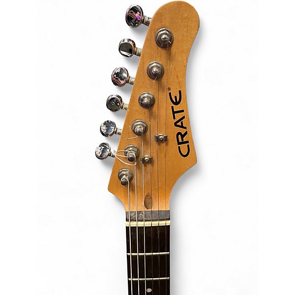 Used Crate Electra HSS Black Solid Body Electric Guitar