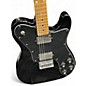 Used Squier TELECASTER DELUXE Black Solid Body Electric Guitar