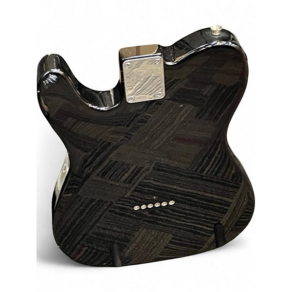 Used Squier TELECASTER DELUXE Black Solid Body Electric Guitar