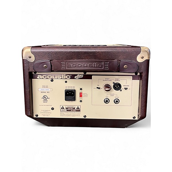 Used Acoustic A20 20W Acoustic Guitar Combo Amp