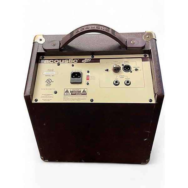 Used Acoustic A20 20W Acoustic Guitar Combo Amp