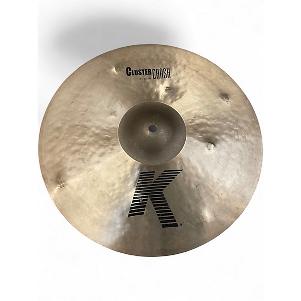 Used Zildjian 16in K Cluster Crash Cymbal