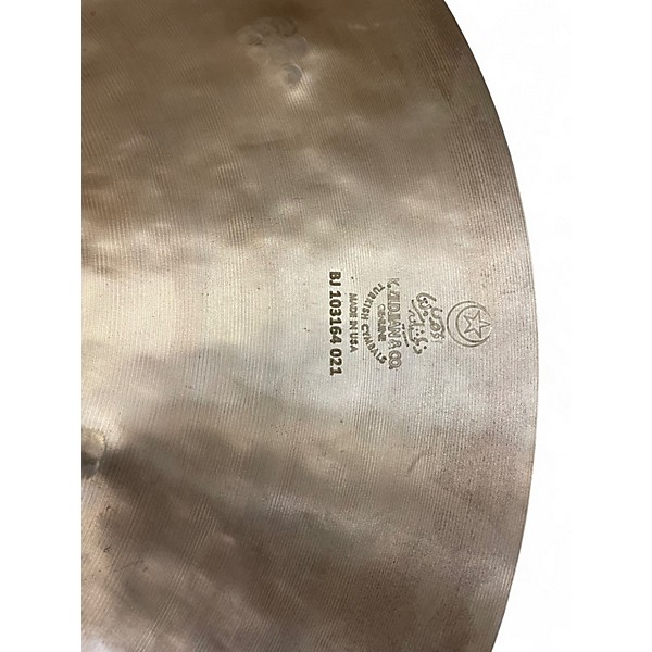 Used Zildjian 16in K Cluster Crash Cymbal