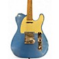 Used Squier Telecaster Blue Solid Body Electric Guitar