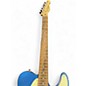 Used Squier Telecaster Blue Solid Body Electric Guitar