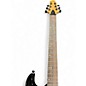 Used Samick GREG BENNET MALIBU Black and White Solid Body Electric Guitar