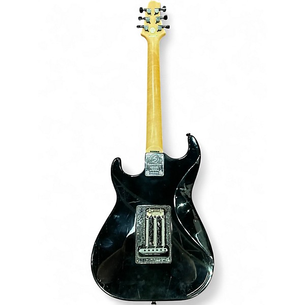 Used Samick GREG BENNET MALIBU Black and White Solid Body Electric Guitar