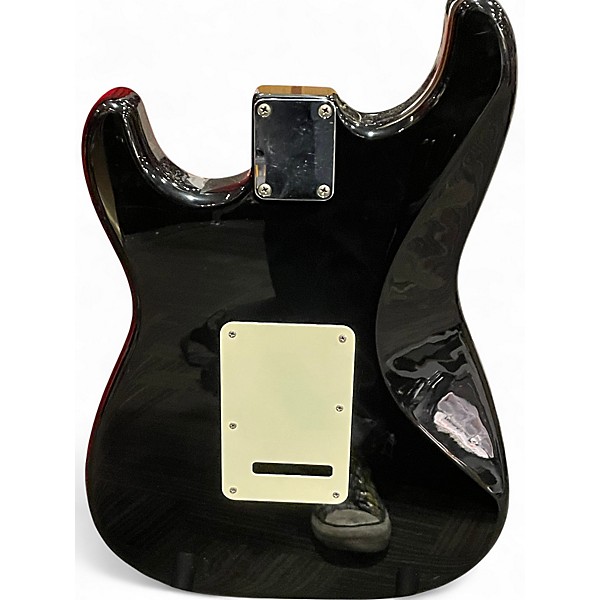 Used Fender Standard Stratocaster Black Solid Body Electric Guitar