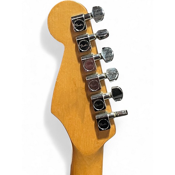 Used Fender Standard Stratocaster Black Solid Body Electric Guitar