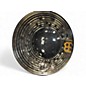 Used MEINL 18in CLASSICS CUSTOM HEAVY BIG BELL DARK RIDE Cymbal