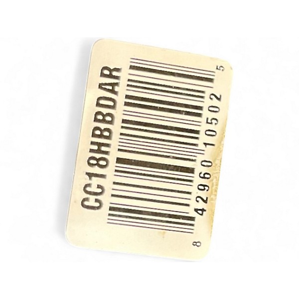 Used MEINL 18in CLASSICS CUSTOM HEAVY BIG BELL DARK RIDE Cymbal