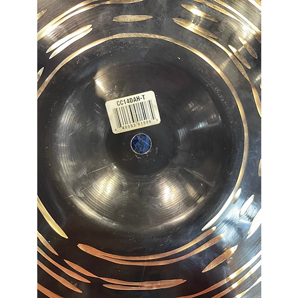 Used MEINL 14in CLASSICS CUSTOM DARK HIHAT Cymbal