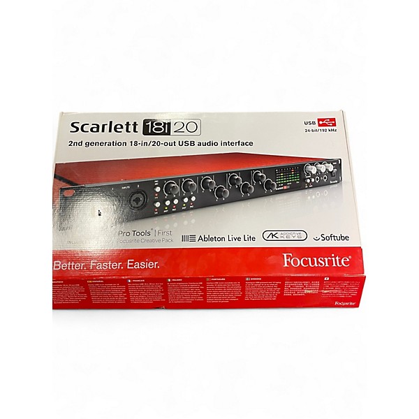 Used Focusrite Scarlett 18i20 Gen 2 Audio Interface