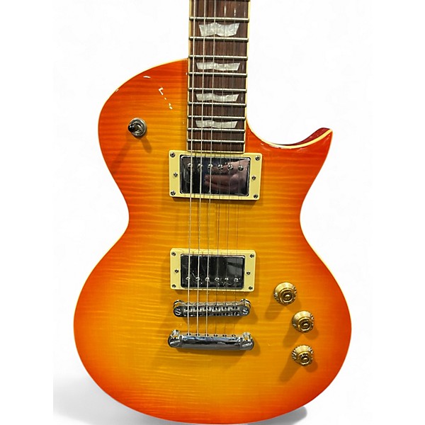 Used ESP LTD EC256FM 2 Tone Sunburst Solid Body Electric Guitar
