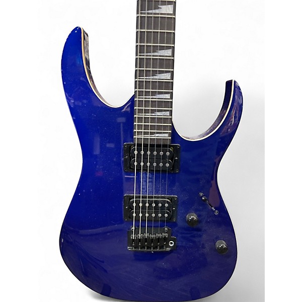 Used Ibanez GRG120EX BLUE Solid Body Electric Guitar