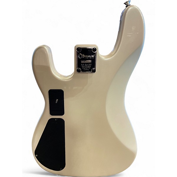 Used Charvel Pro Mod Sand Dimas Bass PJ IV Platinum Pearl Electric Bass Guitar