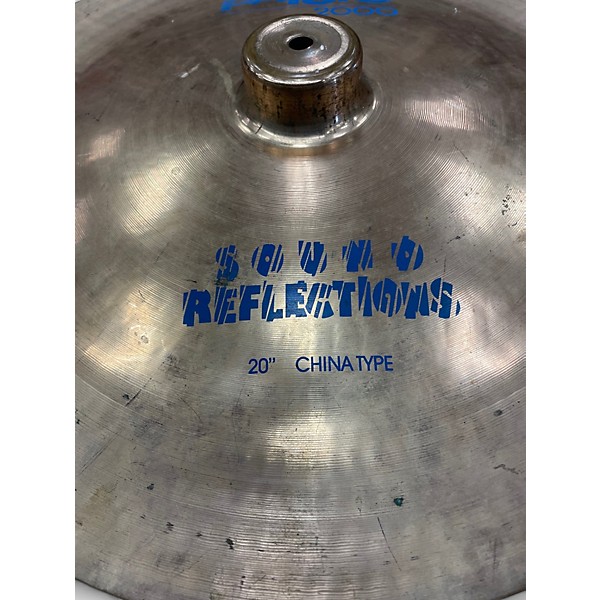 Used Paiste  20in 2000 sound reflections 20" china type Cymbal