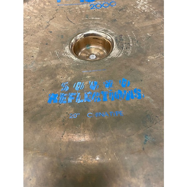 Used Paiste  20in 2000 sound reflections 20" china type Cymbal