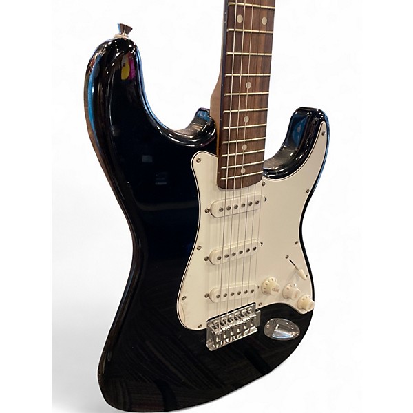 Used Stagg ST  Black Solid Body Electric Guitar