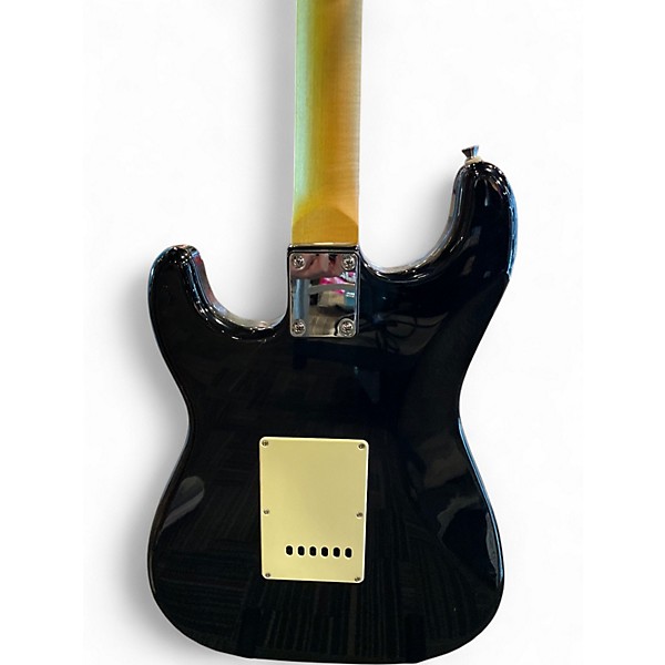 Used Stagg ST  Black Solid Body Electric Guitar