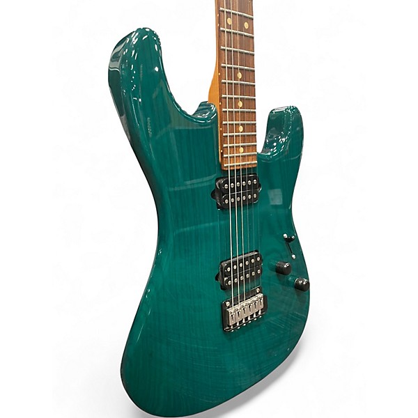 Used Suhr PETE THORN SIGNATURE HH TURQUOISE METALLIC Solid Body Electric Guitar