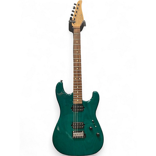 Used Suhr PETE THORN SIGNATURE HH TURQUOISE METALLIC Solid Body Electric Guitar