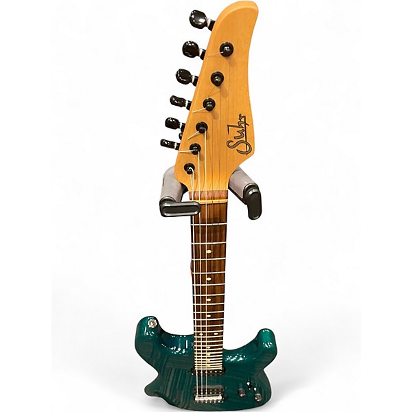 Used Suhr PETE THORN SIGNATURE HH TURQUOISE METALLIC Solid Body Electric Guitar