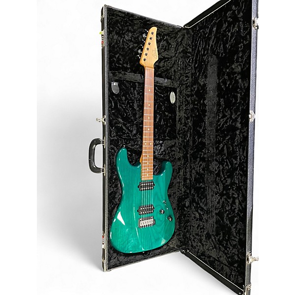 Used Suhr PETE THORN SIGNATURE HH TURQUOISE METALLIC Solid Body Electric Guitar