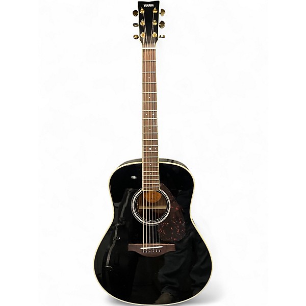 Used Yamaha LL6 Black Acoustic Guitar