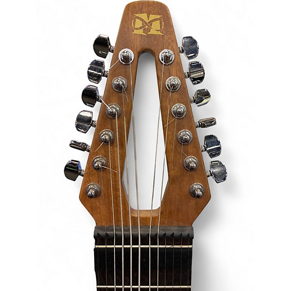 Used 2000s Mobius Megatar Natural Electric Bass Guitar