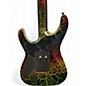 Used Ltd M-1 Custom Rainbow Crackle Solid Body Electric Guitar