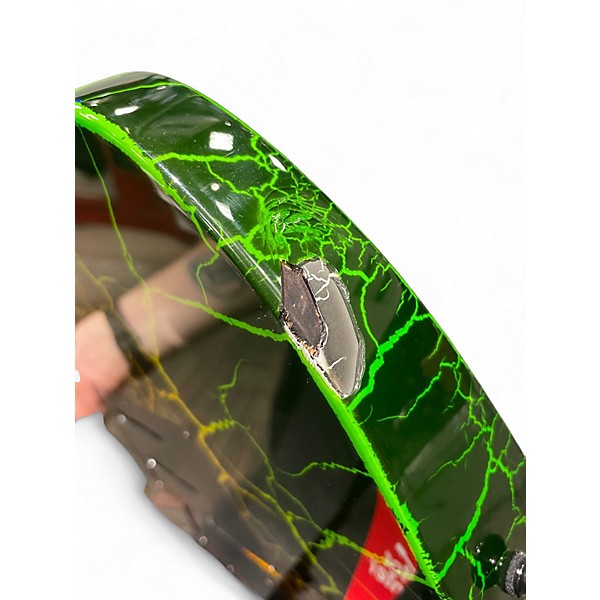 Used Ltd M-1 Custom Rainbow Crackle Solid Body Electric Guitar