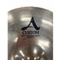 Used Zildjian 14in A Custom Mastersound Hi Hat Pair Cymbal