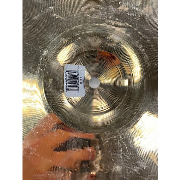 Used Zildjian 14in A Custom Mastersound Hi Hat Pair Cymbal
