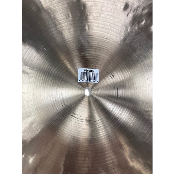 Used MEINL 20in Byzance EX Thin Hammered Crash Cymbal