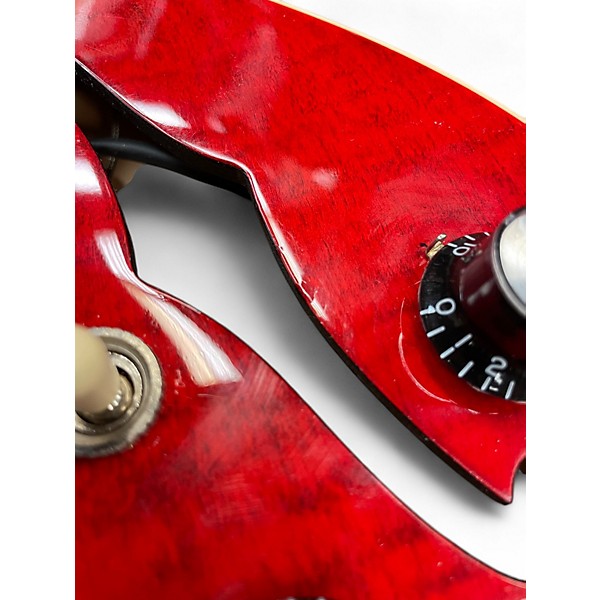 Used Gibson ES339 Cherry Hollow Body Electric Guitar