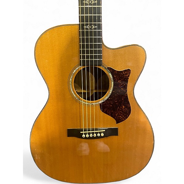 Used Martin OMCPA1 Plus Natural Acoustic Electric Guitar